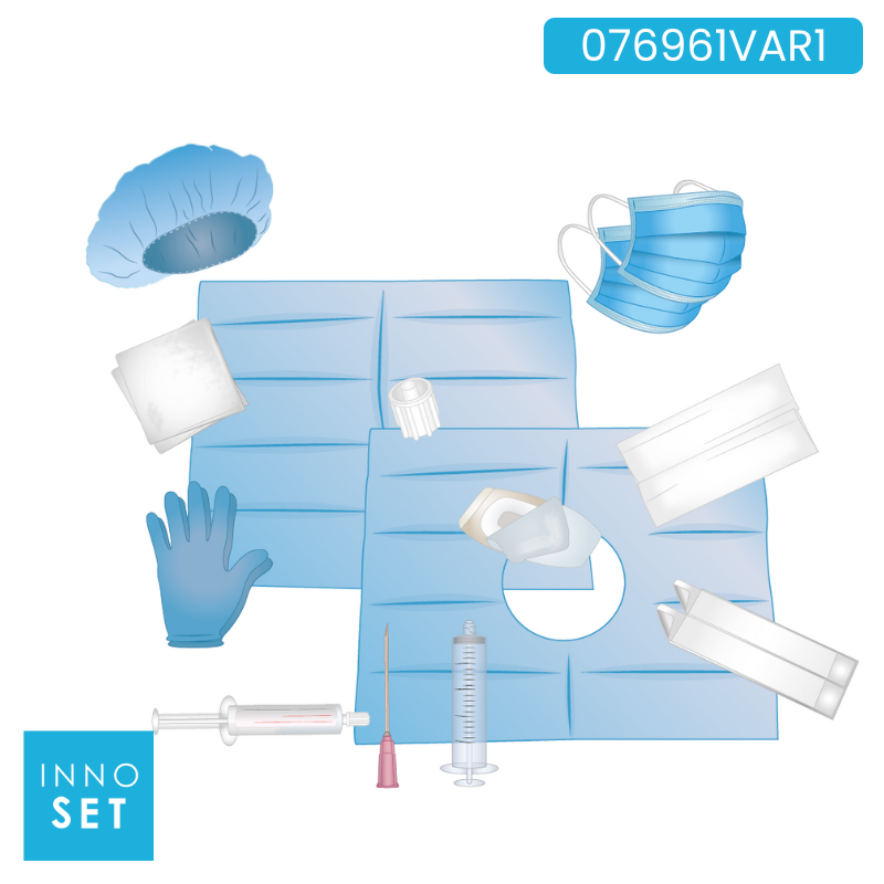 076961VAR1 - Kit de rinçage / héparinisation pré-remplie