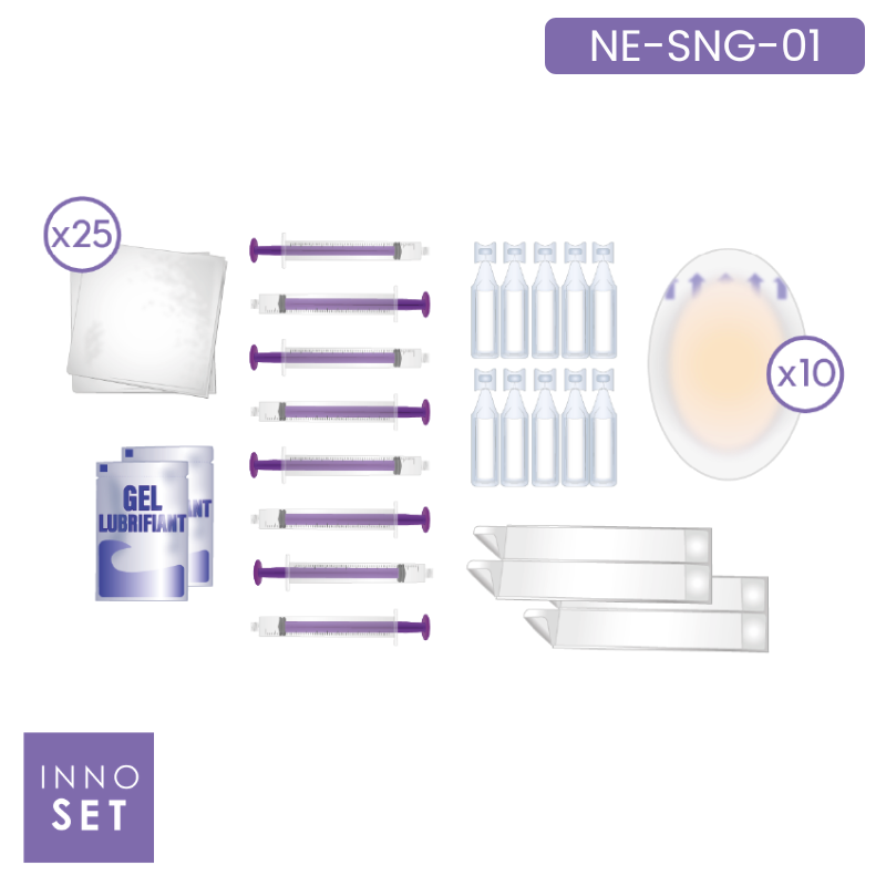 NE-SNG-01 -  Nécessaire de soins pour sonde nasogastrique