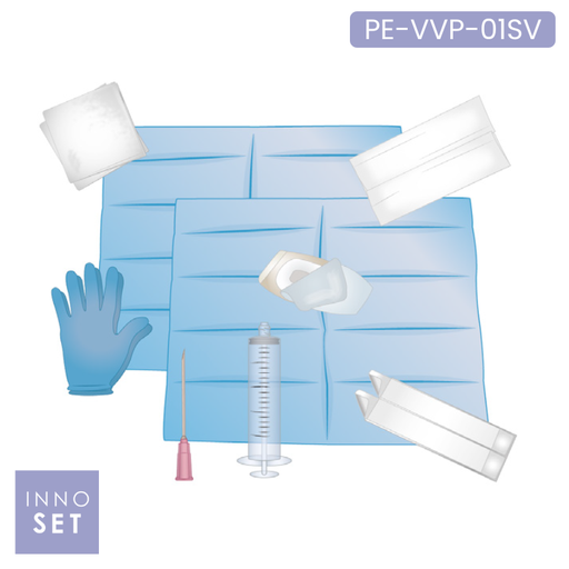 PE-VVP-01SV - Set de pose du cathéter et préparation branchement immédiat de perfusion