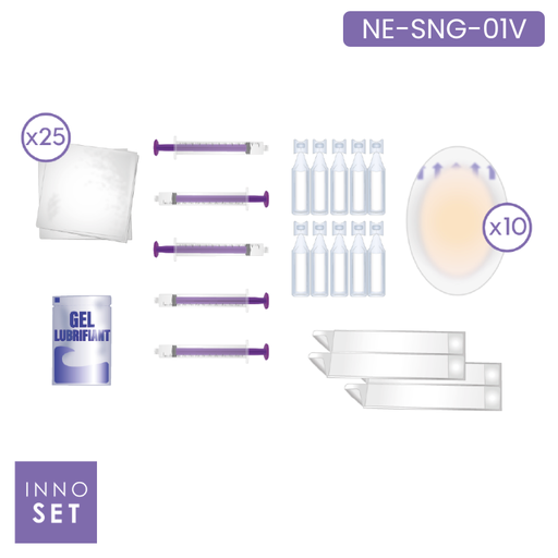 NE-SNG-01V -  Nécessaire de soins pour sonde nasogastrique (variante)